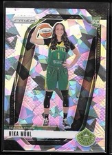 2024 Panini Prizm WNBA Nika Muhl SP Cracked Ice Prizm Rookie #146 Seattle Storm