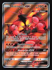 Buzzwole GX (Full Art) 104/111 SM - Crimson Invasion Ultra Rare Pokemon Card