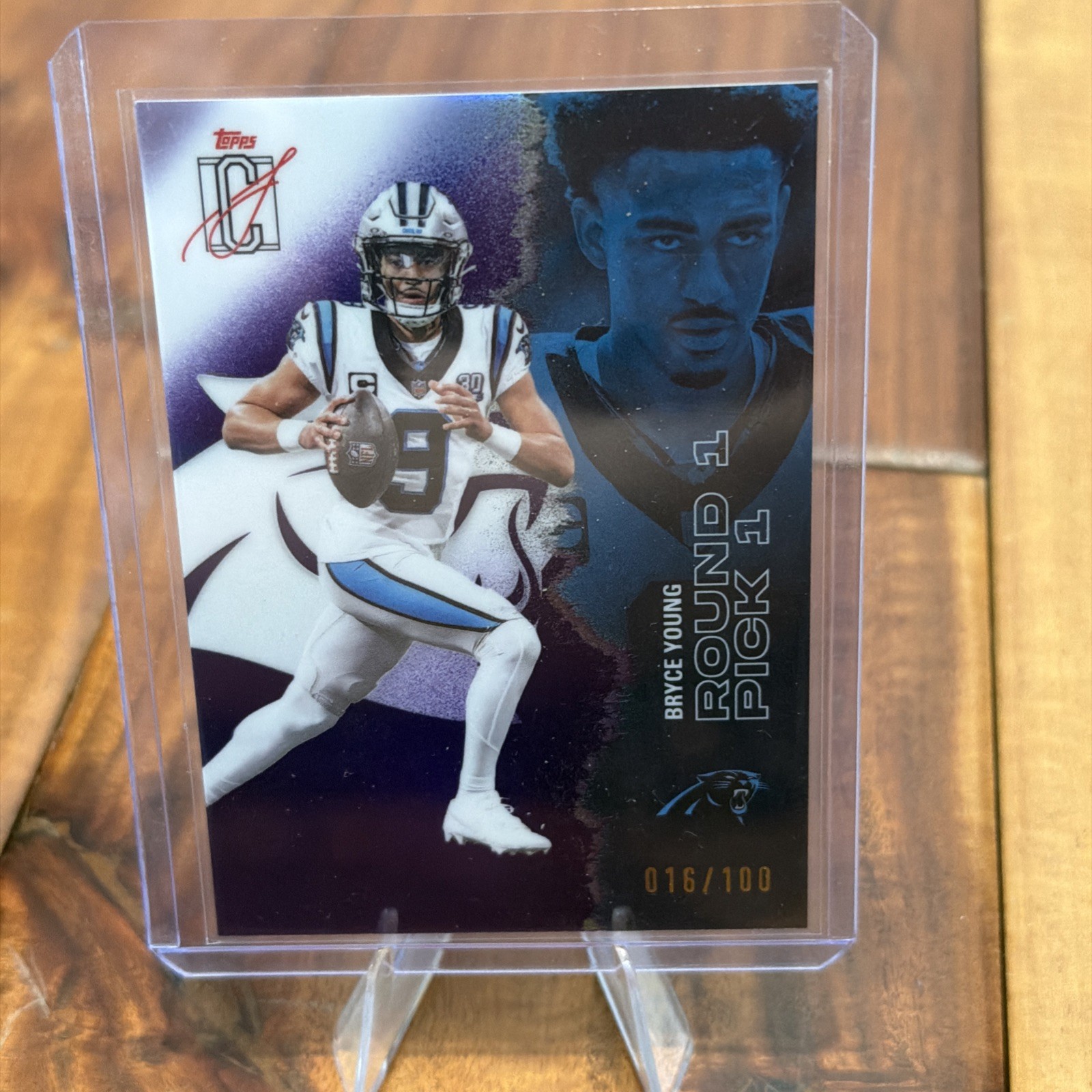 2025 Topps Signature Class - Bryce Young #9 Purple /100