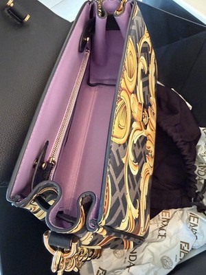 New Versace Fendi Collaboration FENDACE LA MEDUSA MEDIUM Baroque