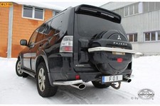 FOX Halbanlage ab Kat re li je 1x140x90 für Mitsubishi Pajero 4 V80 3.2l D ab 06