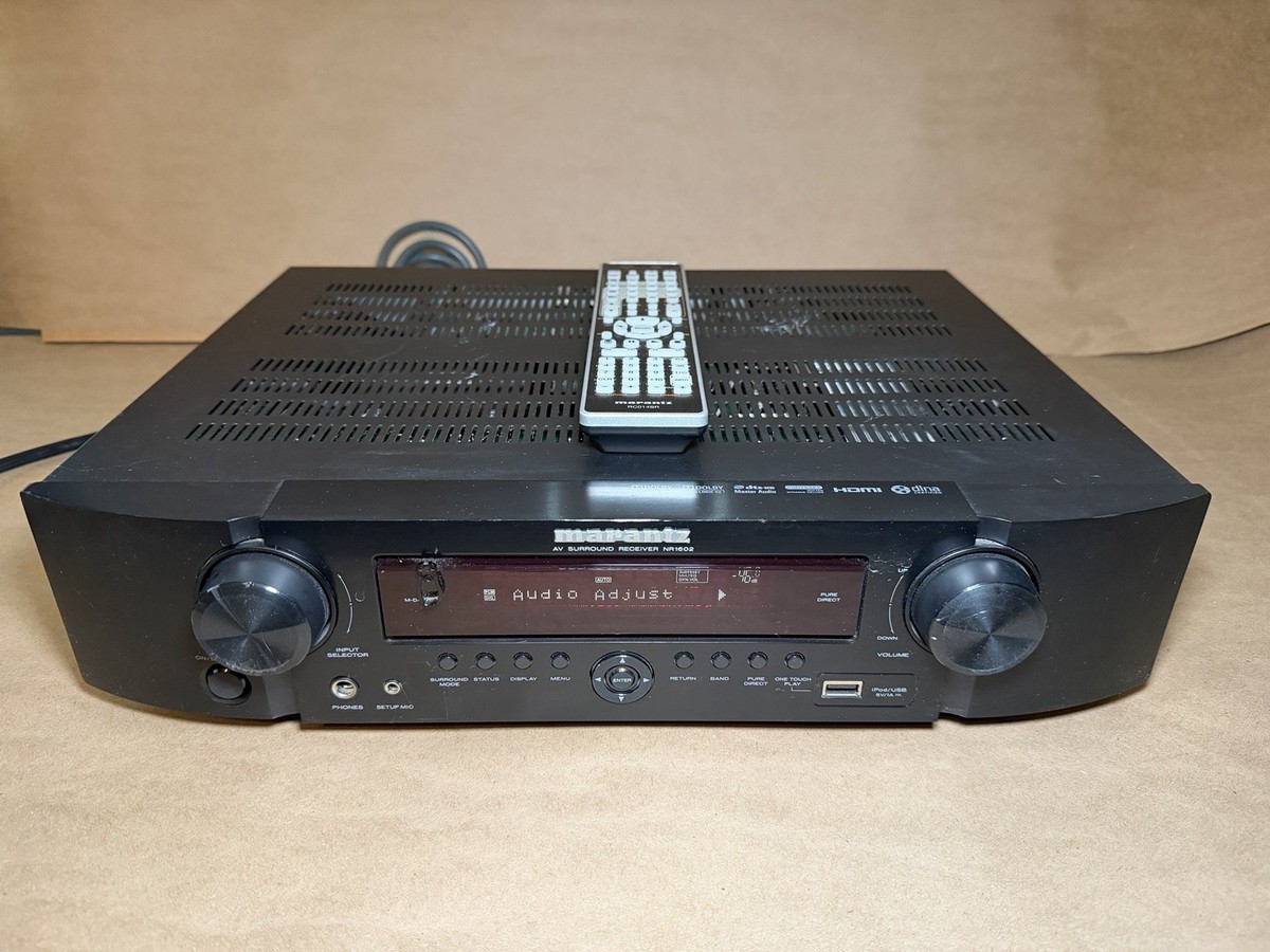 Marantz NR 1602 7.1 Channel 50 Watt Receiver for sale online | eBay