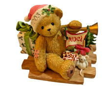 Cherished Teddies Welcome Sounds of Season Christmas Gerard 112391 Figurine