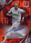 Marius Wolf Auto /25 2024-25 Topps Chrome Bundesliga FC Augsburg