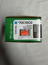 Lexmark 70C10C0 Cyan Toner Cartridge New Sealed