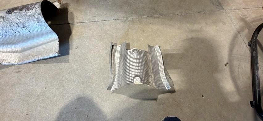 Ferrari 599 GTB Rear Torque Tube Heat Shield OEM 67749100 Used $100
