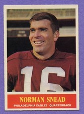1964 Philadelphia Norman Snead #138 Eagles EX-MT