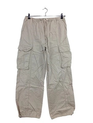 H&M Pantalon cargo Dames Pantalon T EU 38 blanc cassé style décontracté - Photo 1/4