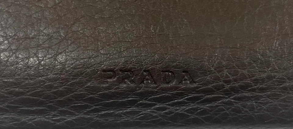 PRADA складного бумажника коричневый VITELLO DAINO отличный подарок F/S - Изображение 4 из 4