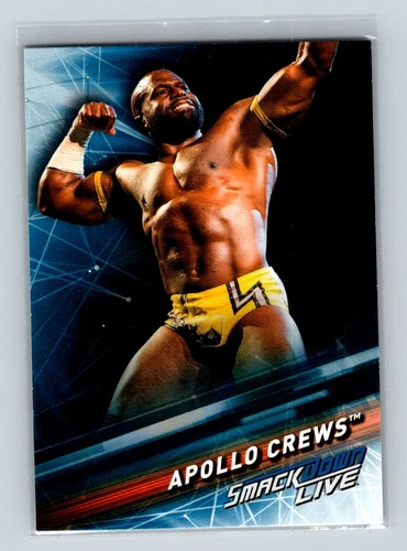 2019 Topps WWE SmackDown Live #5 Apollo Crews