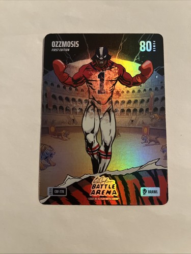 2026 Bo Jackson Battle Arena Ozzmosis Coliseum Brawl Battlefoil Ozzie Albies