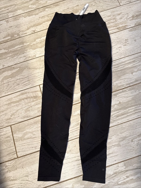 Victoria Secret Pink Seamless High Waisted Leggings Small Heather Gray