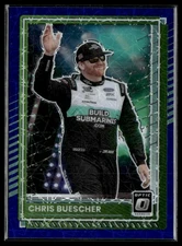 2025 Donruss #71 Chris Buescher Optic Blue Velocity (i11498)