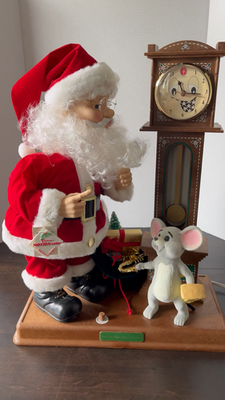 Vintage TELCO Santa Claus “Twas the Night Before Christmas