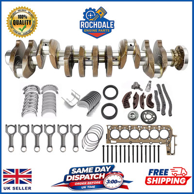 BMW 330d F30/F31 X5 X6 30d 3.0 DIESEL N57D30A CRANKSHAFT 4WEB + REBUILD PARTS