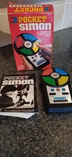 Vintage Pocket Simon MB Games 1980 Working With Box And Instructions VGC 