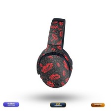 MightySkins Glitter Skin Compatible with Skullcandy Crusher ANC 2 - Kiss Me