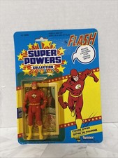1984 Kenner SUPER POWERS THE FLASH 12 back MOC SEALED Canadian Card