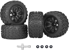 RC Station 12mm Hex RC Wheels and Tires 1/10 Scale 2.8 RC Truck Tires and Whe...