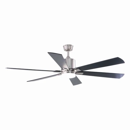 Wheelock 1-Light Ceiling Fan in Contemporary Style 15.75 Inches Tall and 60 - Picture 1 of 10