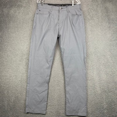 Denali Mens Gray Technical Hiking Pants Size 32x30 Outdoor Performance Utility