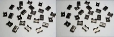 MODEL MOTORING T-JET HO SLOT CAR (48) TRACK CLIPS .NEW