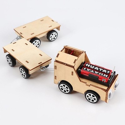 Technologie Puzzle DIY Modell Zug Handwerk Roboter Wissenschaft Pädagogisches