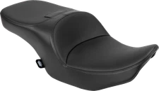 DRAG SPECIALTIES SEATS Freedom Seat Black Vinyl/Solar Leather Smooth 0801-2101