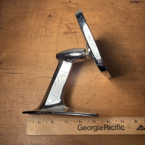Vintage 1960s Mustang (?) Standard Chrome Side View Mirror (1)