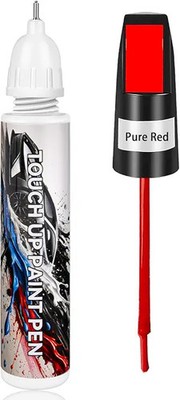 Touch Up Paint, Pure Red Paint Scratch Repair, Paint Universal Pure Red