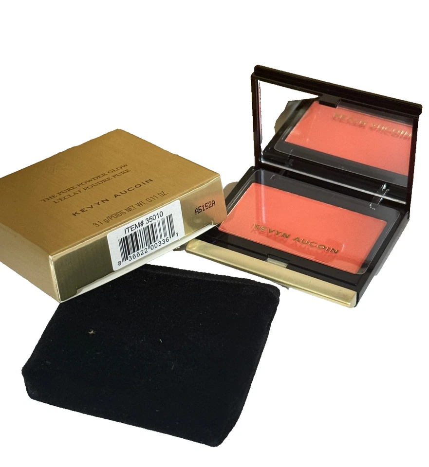 KEVYN AUCOIN THE PURE POWDER GLOW #FIRA - 0.11 盎司/3.1 克 ~ 全新带盒 — 第 3/4 张图片
