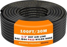 100 FT 1/2 Pneumatic Tubing 1/2 PA12 Nylon DO...