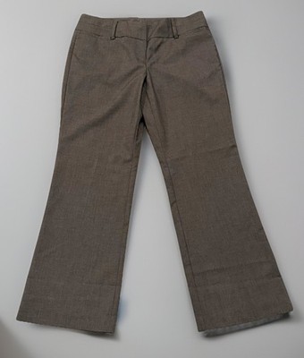 women's petite brown dress pants Women’s Size 10P 7th Avenue Suiting with a pressing cloth 041526MD-20% Brown maxi dress - Size:L+