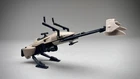 Star Wars Speeder Bike, Complete Flaps All Original  ROTJ Kenner 1983