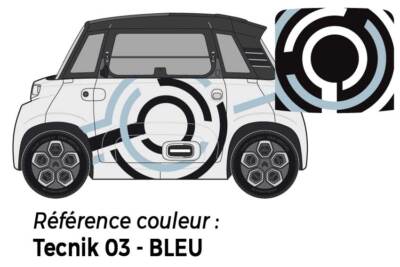 Vitre custode Citroen Ami One - Vitrage AMI