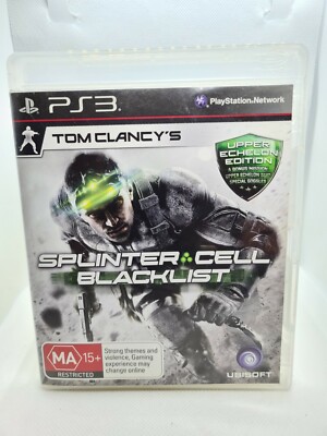 Splinter Cell Blacklist PS3 Playstation Video Game 