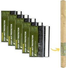 Postsaver Pro-Wrap Standard, Wood Protector, Post Saver Sleeves with Dual-Lay