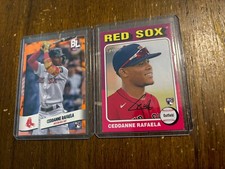 Ceddanne Rafaela Rookie Cards Orange Big League Topps Heritage Red Sox 