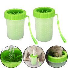 Haustier-Fuß wasch becher Saubere Tasse Hund...