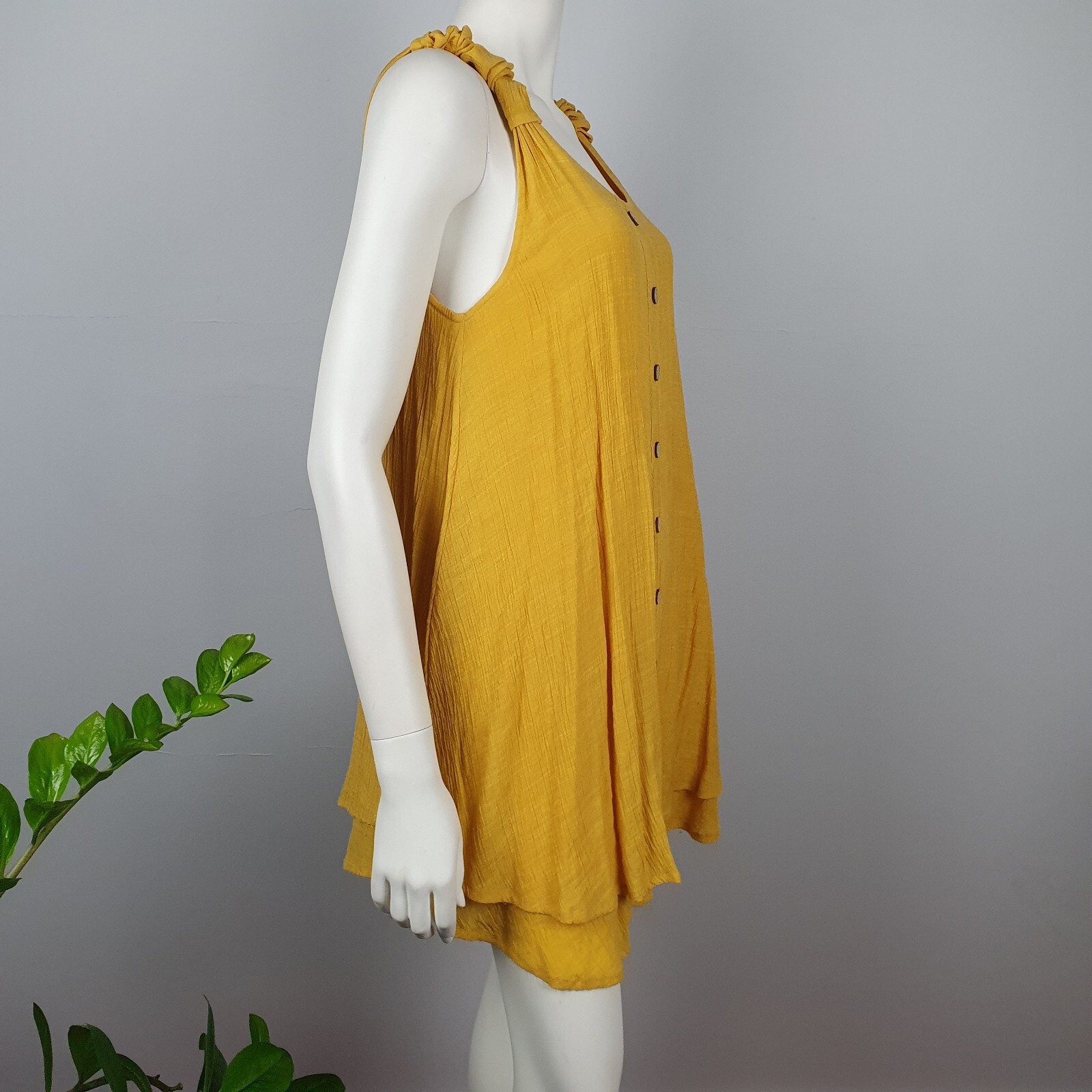 Virtuelle TS Taking Shape Plus Size 12 Yellow Tun… - image 7