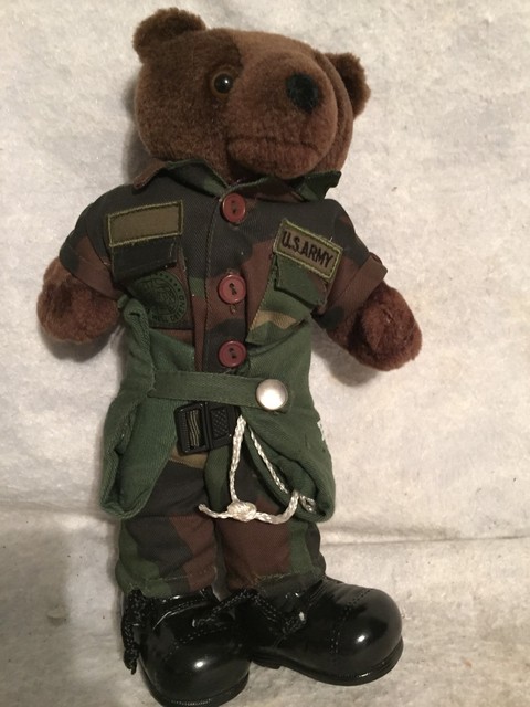 armed forces teddy bear