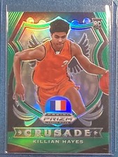2020-21 Prizm Draft Picks Killian Hayes Crusade Green Rookie RC - Pistons #92