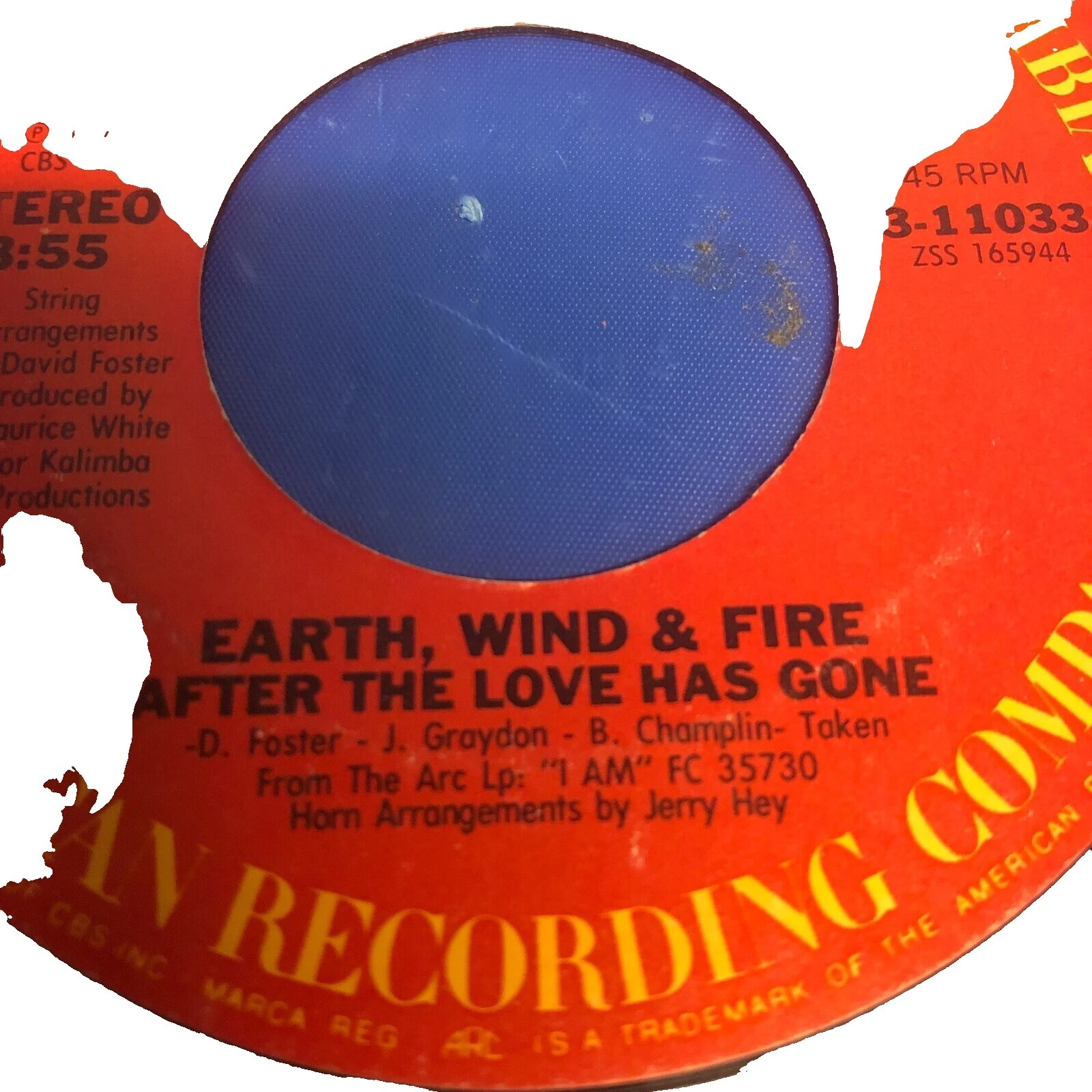 Earth, Wind & Fire Rock 45 об/мин скоростные виниловые пластинки