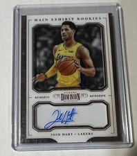 2017-18 Panini Dominion Basketball Josh Hart Auto Card 37 /49