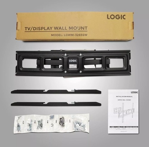 HEAVY DUTY FULL MOTION TV LCD LED PLASMA WALL MOUNT 32 37 42 47 50 55 60 65 - Picture 5 of 6