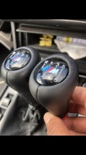 Bmw E46 Genuine leather gearknob 6 speed Weighted E36 E46 M Sport