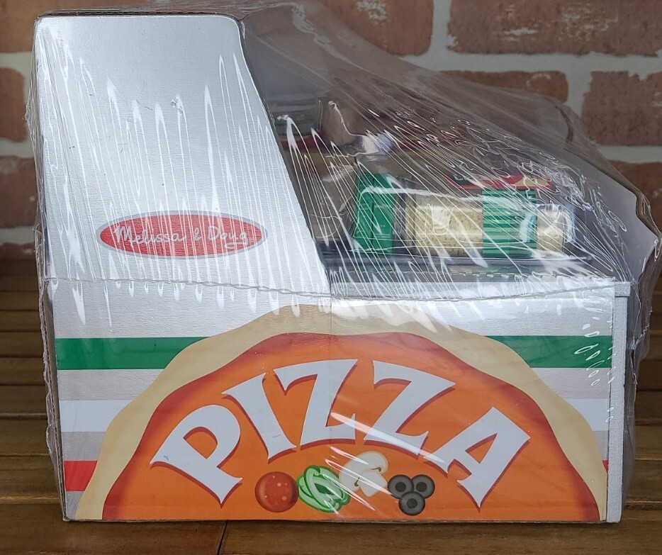 新品未開封】Top & Bake Pizza Counter Play Pizza Making Set