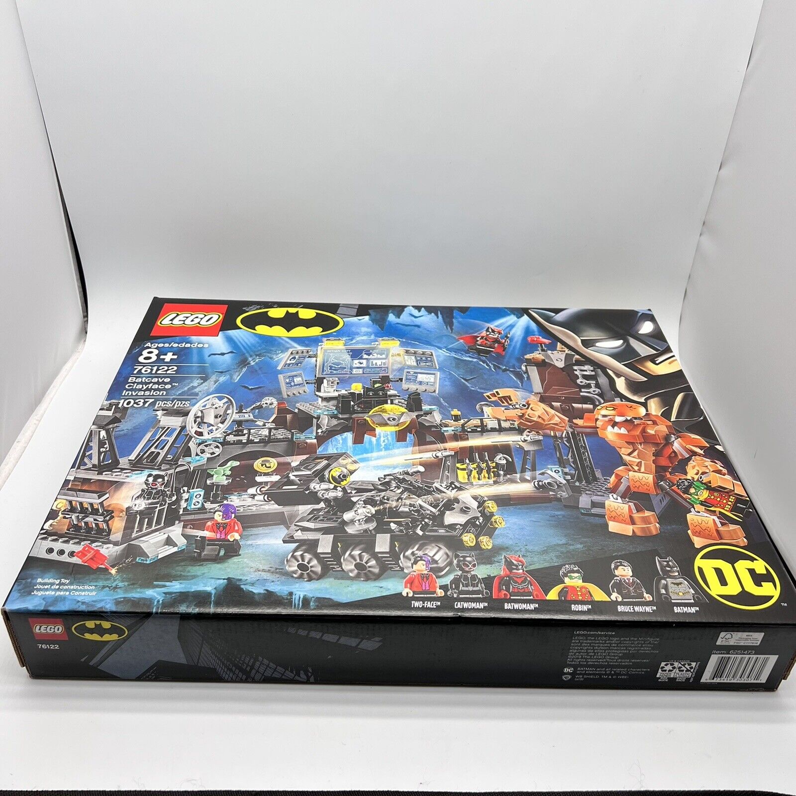 LEGO DC Batman Batcave Clayface 76122 Building Set (1037 Pieces