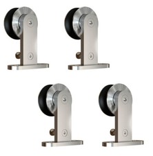 2 Sets National Hardware Interior Sliding Barn Door Hardware Top Mount Hanger