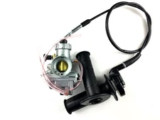 Carburetor & Throttle Grip Assembly & Cable for Yamaha MX100 1979-1983